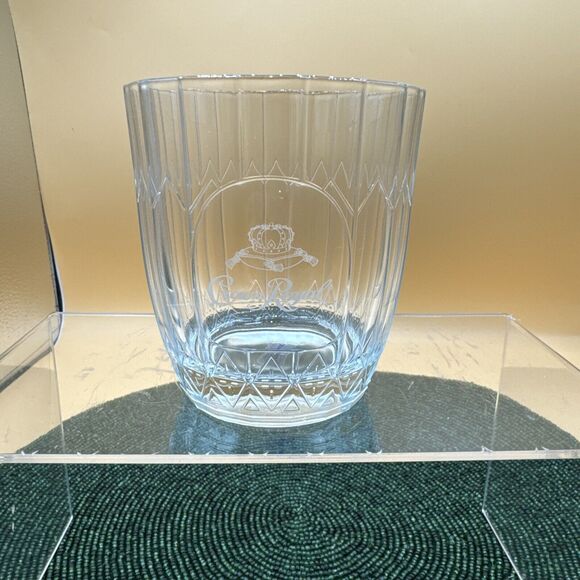 Crown Royal Other - Etched Crown Royal Designed High Ball Glasses Decorated Vonpok Made in Italy